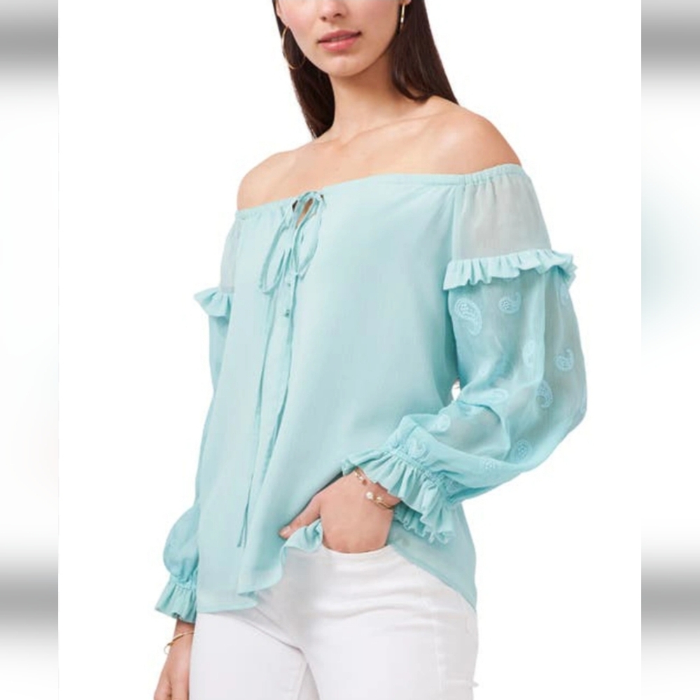 NWT Vince Camuto Off the Shoulder Blouse Sz 2X
